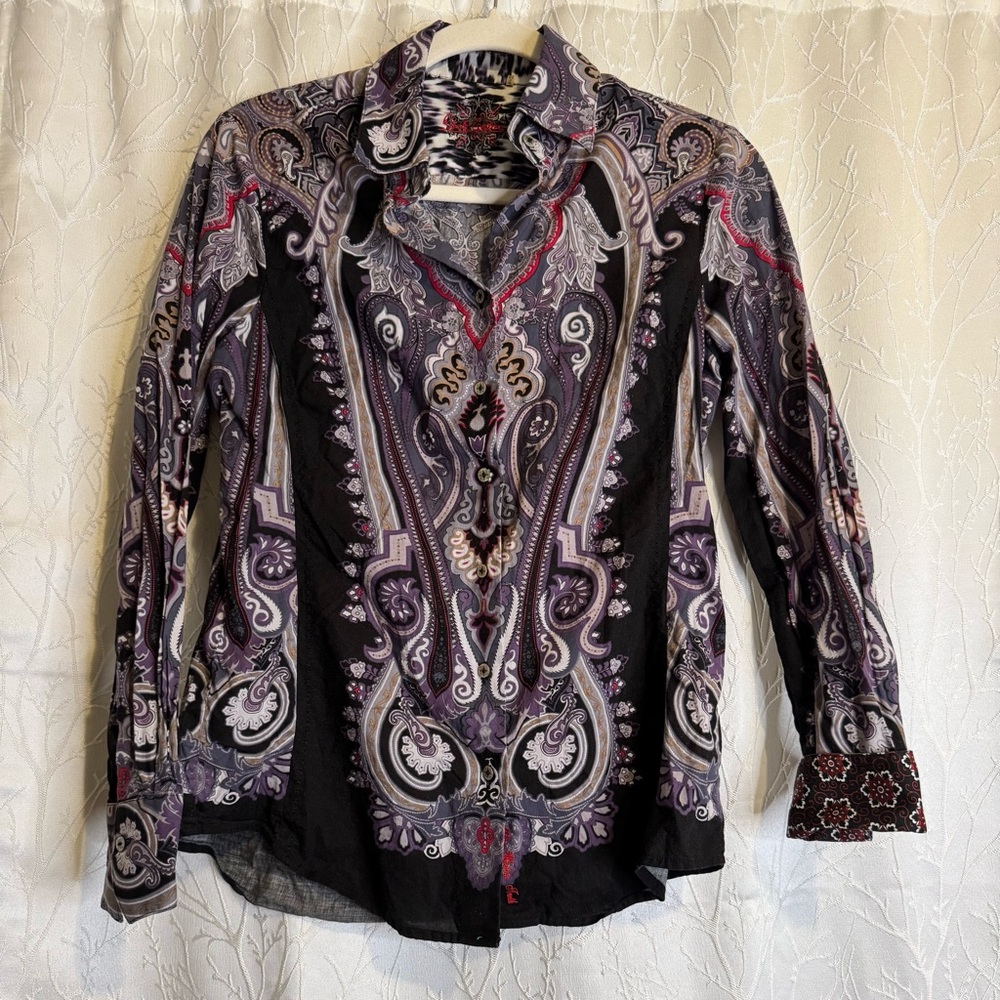 Robert Graham Paisley Long Sleeve Button-Up Shirt
